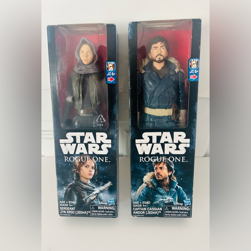 New 
Star Wars
Rogue One 
Captain Cassian Andor
And
Seargant Junior Erso